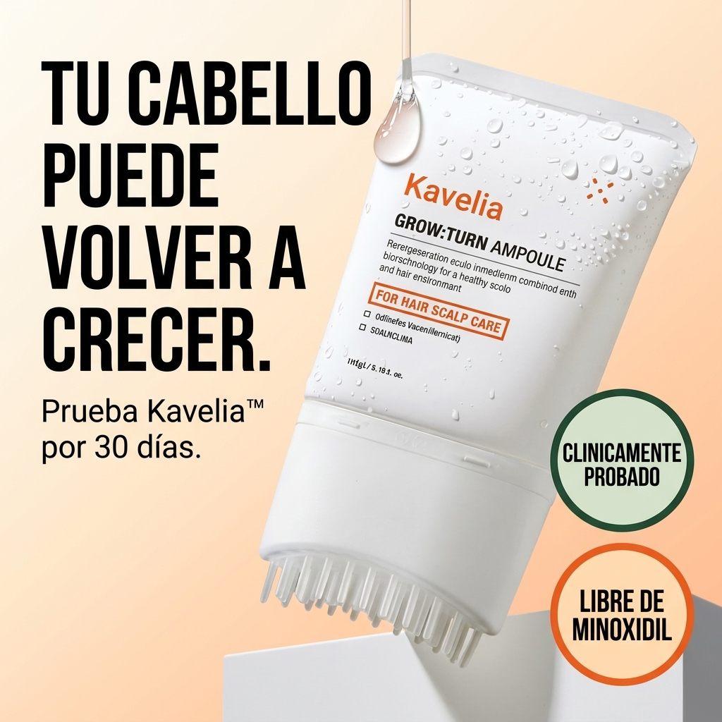 Kavelia™ Sérum Capilar Revive + Crecimiento