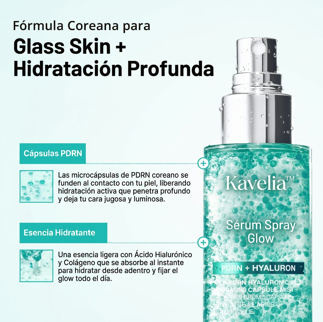 Kavelia™ Mist Hidratante + Glow