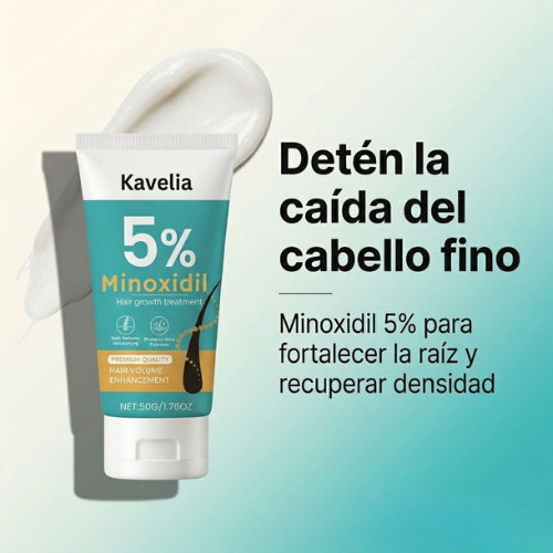 Kavelia™ Premium Minoxidil 5% + Keratina