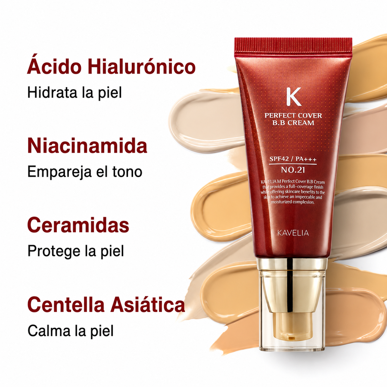 Kavelia™ BB Cream + SPF50